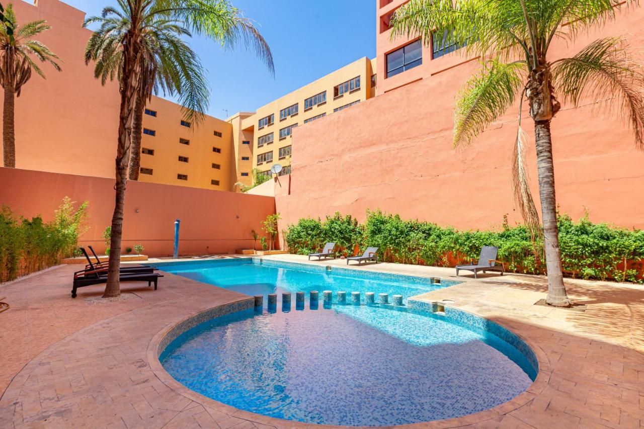 Coup De Coeur En Plein Centre Piscine Appartement Marrakesh