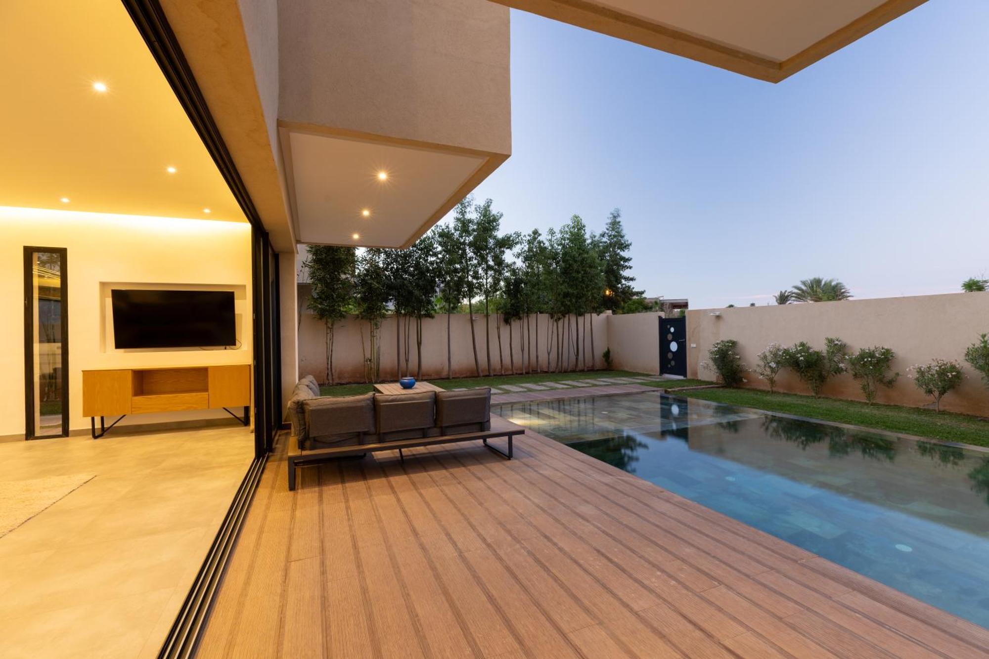 Villa Amel - Piscine & Detente Au Golf Amelkis *