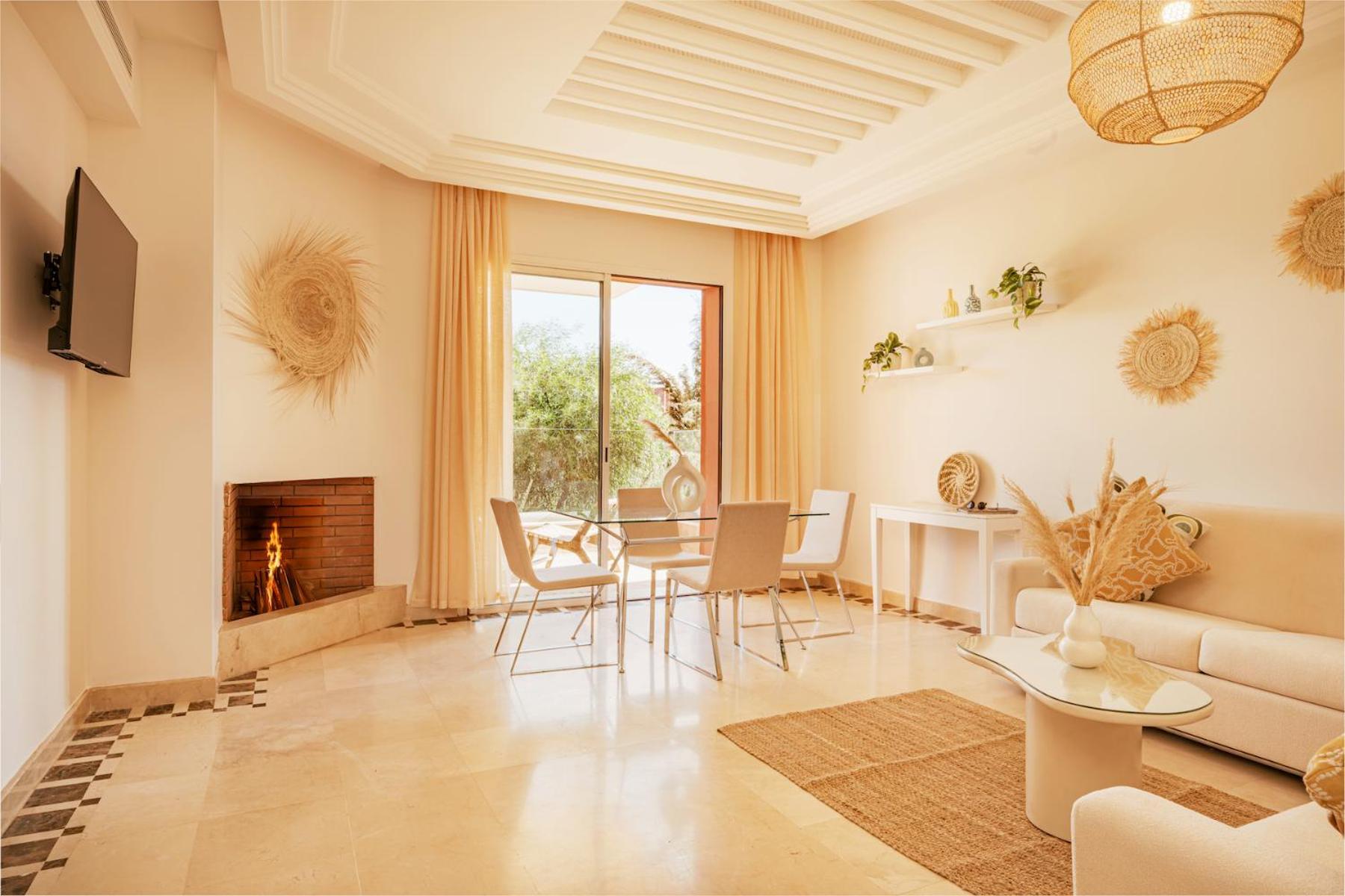 Luxury With Pool View In Marrakech Appartement
