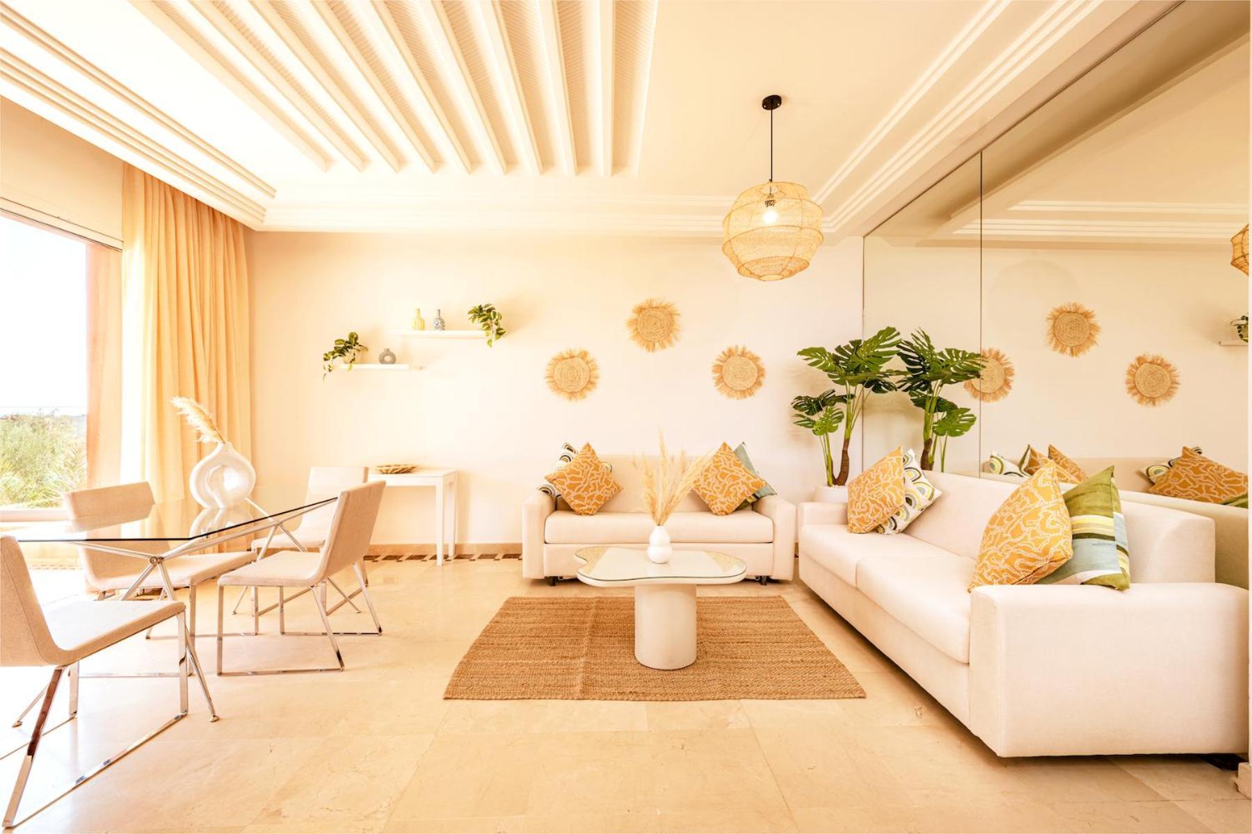 Luxury With Pool View In Marrakech Appartement