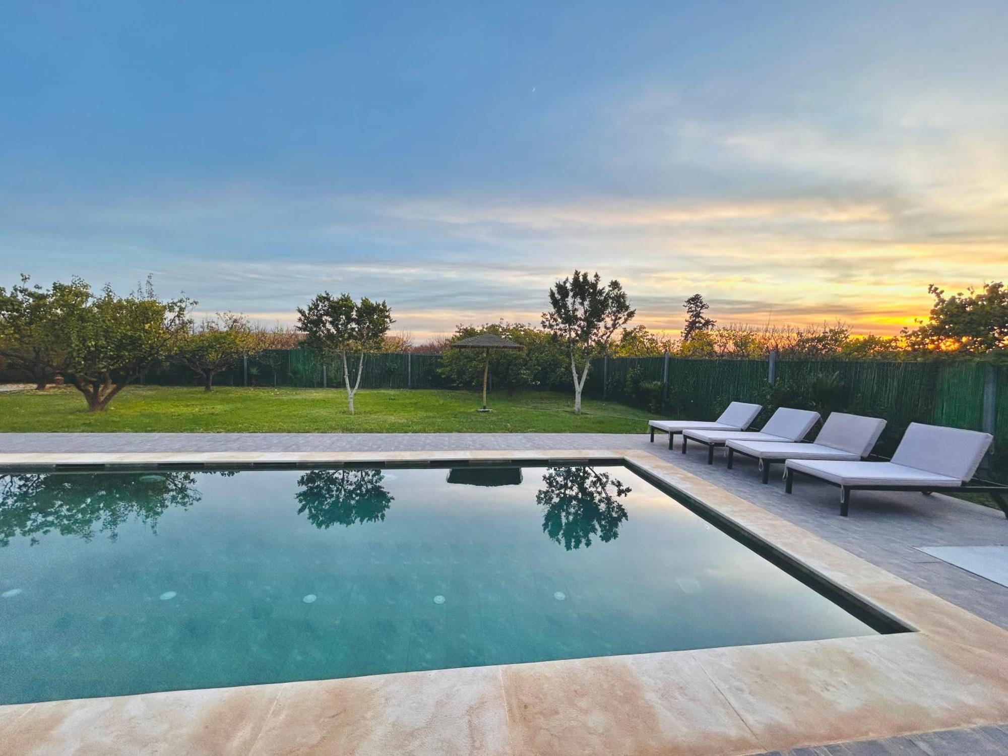 Villa Piscine Privee Sans Vis A Vis , Vue Superbe , Proche Centre - Fibre Optique Wifi Marrakesh