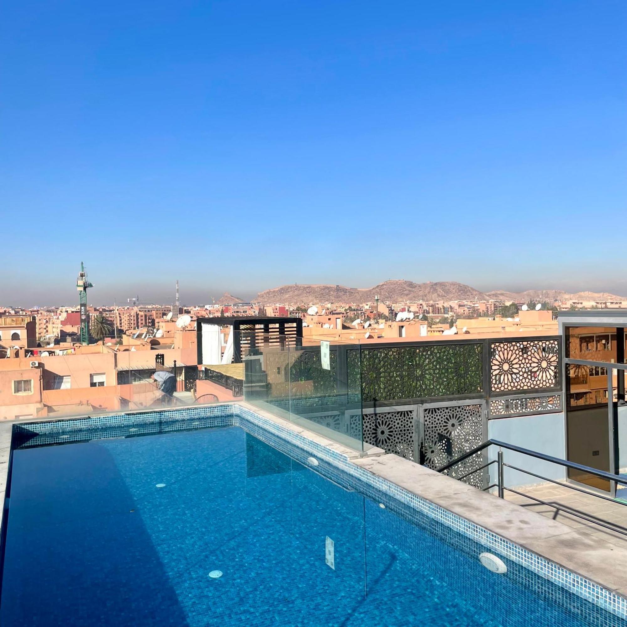 Palm View Luxury Loft In Heart Of Gueliz Apartment