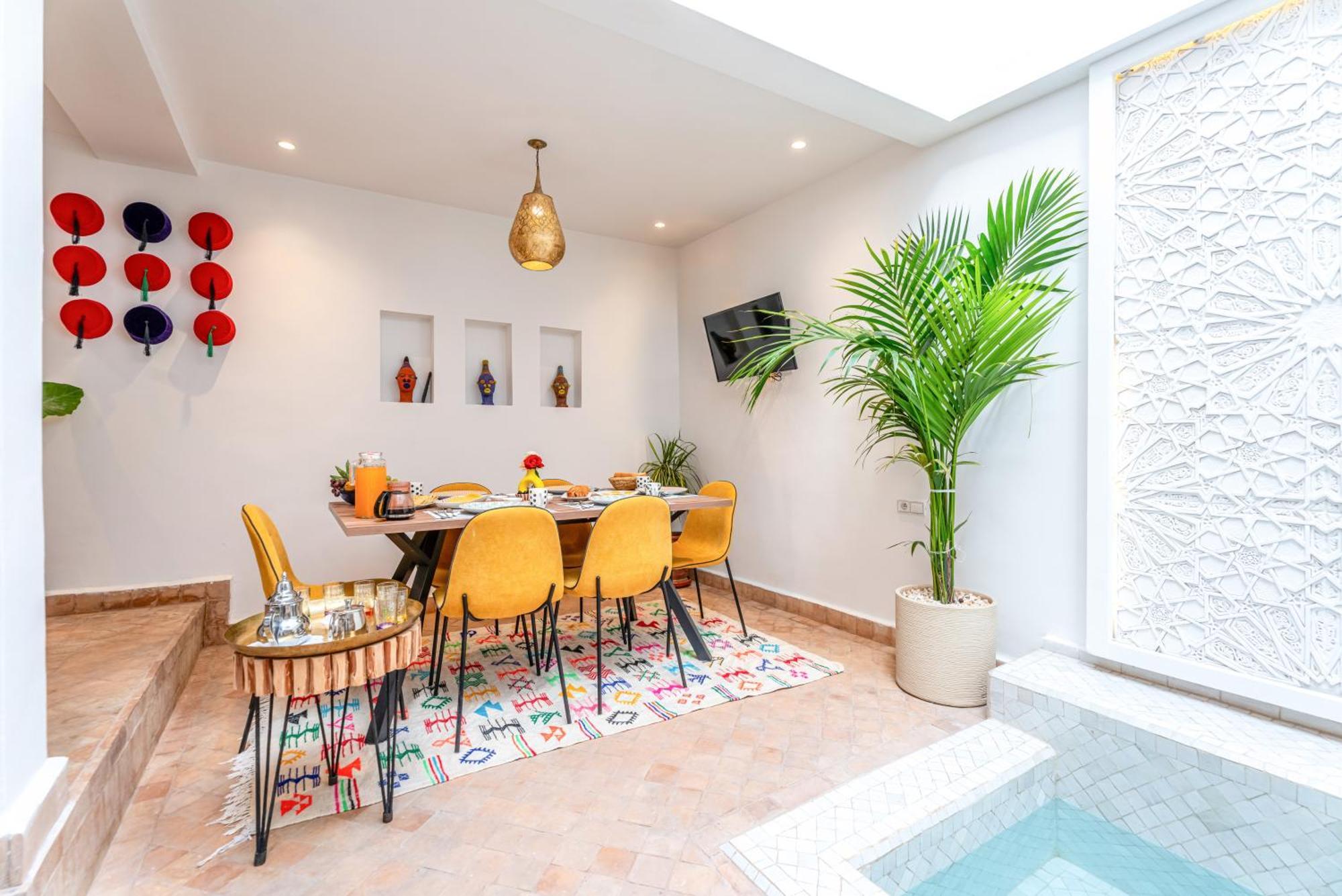 Riad Melina Au Coeur De La Medina Petit Dejeuner Marrakesh