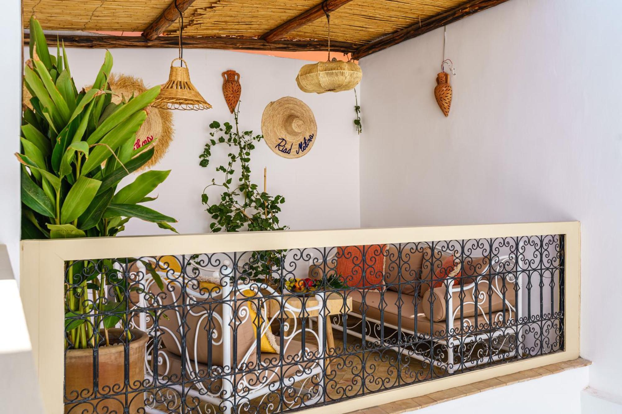 Melina Au Coeur De La Medina Petit Dejeuner Riad Marrakesh