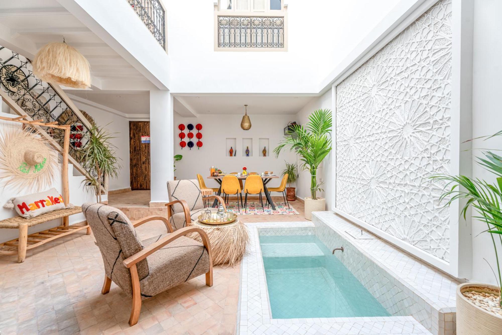 Riad Melina Au Coeur De La Medina Petit Dejeuner Marrakesh