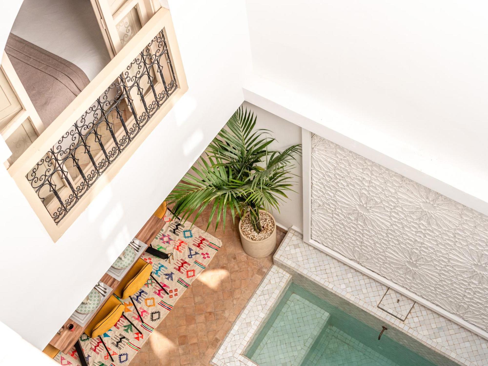 Melina Au Coeur De La Medina Petit Dejeuner Riad Marrakesh