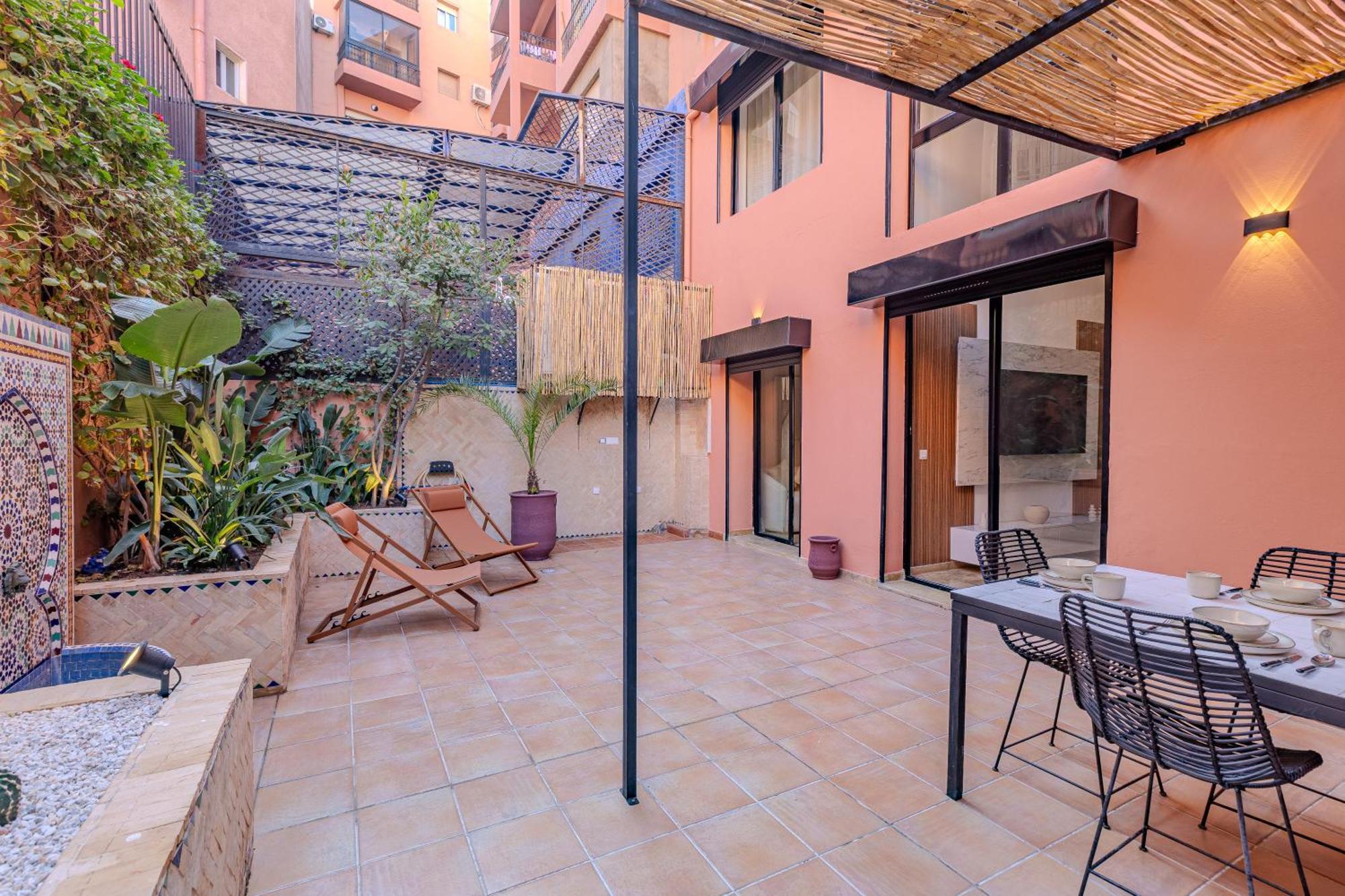 Duplex Le Majorelle, Res Devant Le Jardin, Piscine Appartement Marrakesh