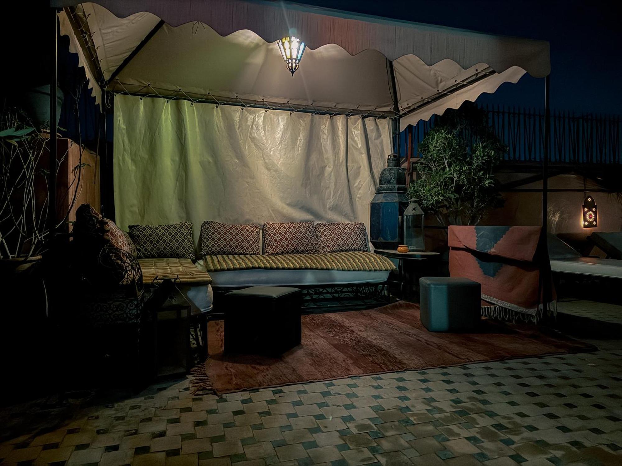 Lapis-lazuli Couette-café Marrakesh