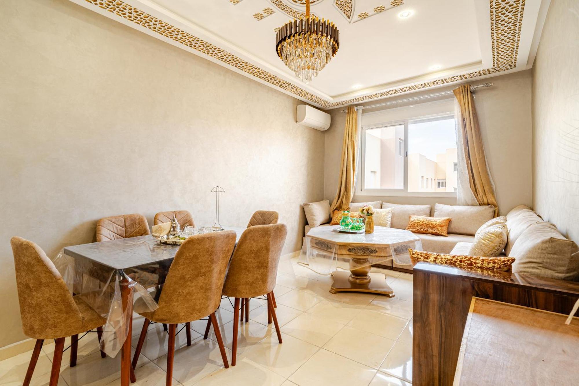 Appartement Luxury Near Gueliz Voyageurs Marrakesh