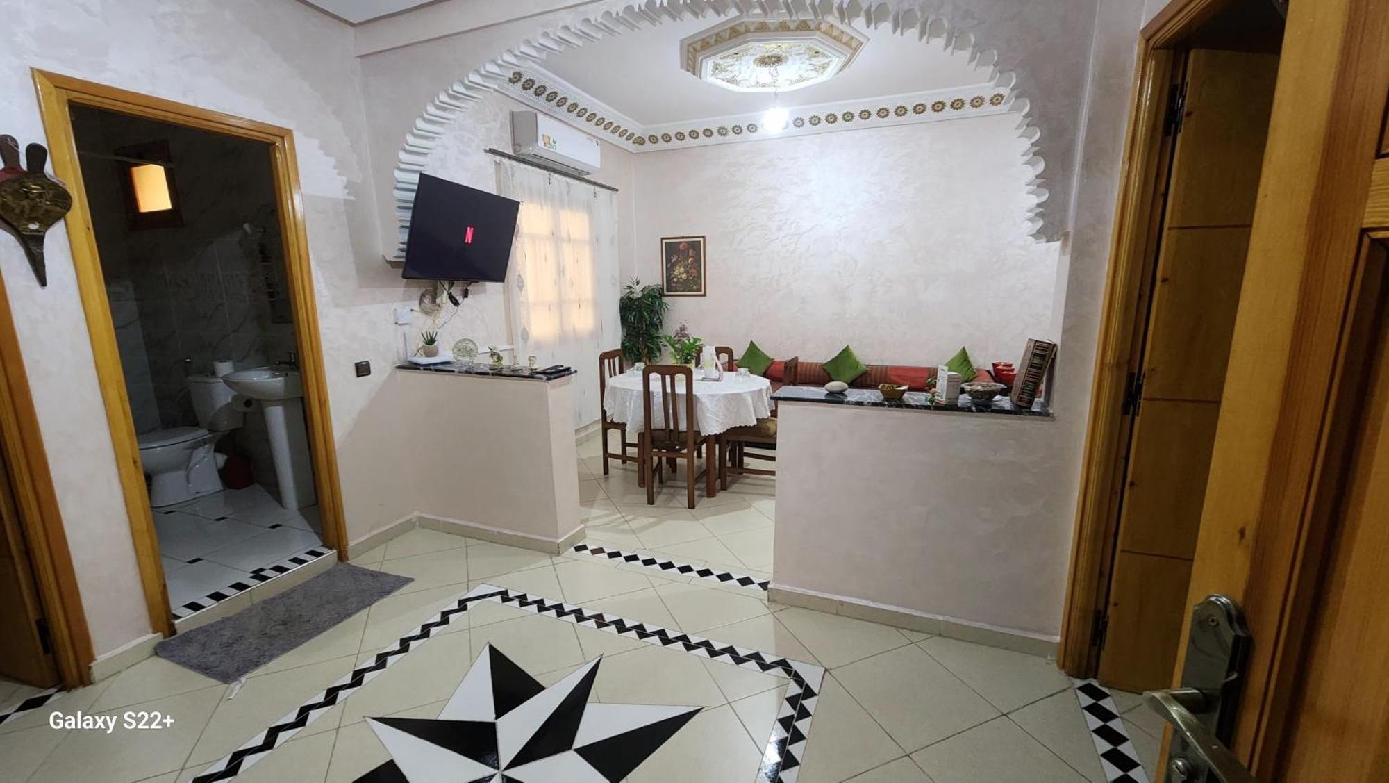 Apartment B A 7min De L'aeroport De Marrakech Marrakesh