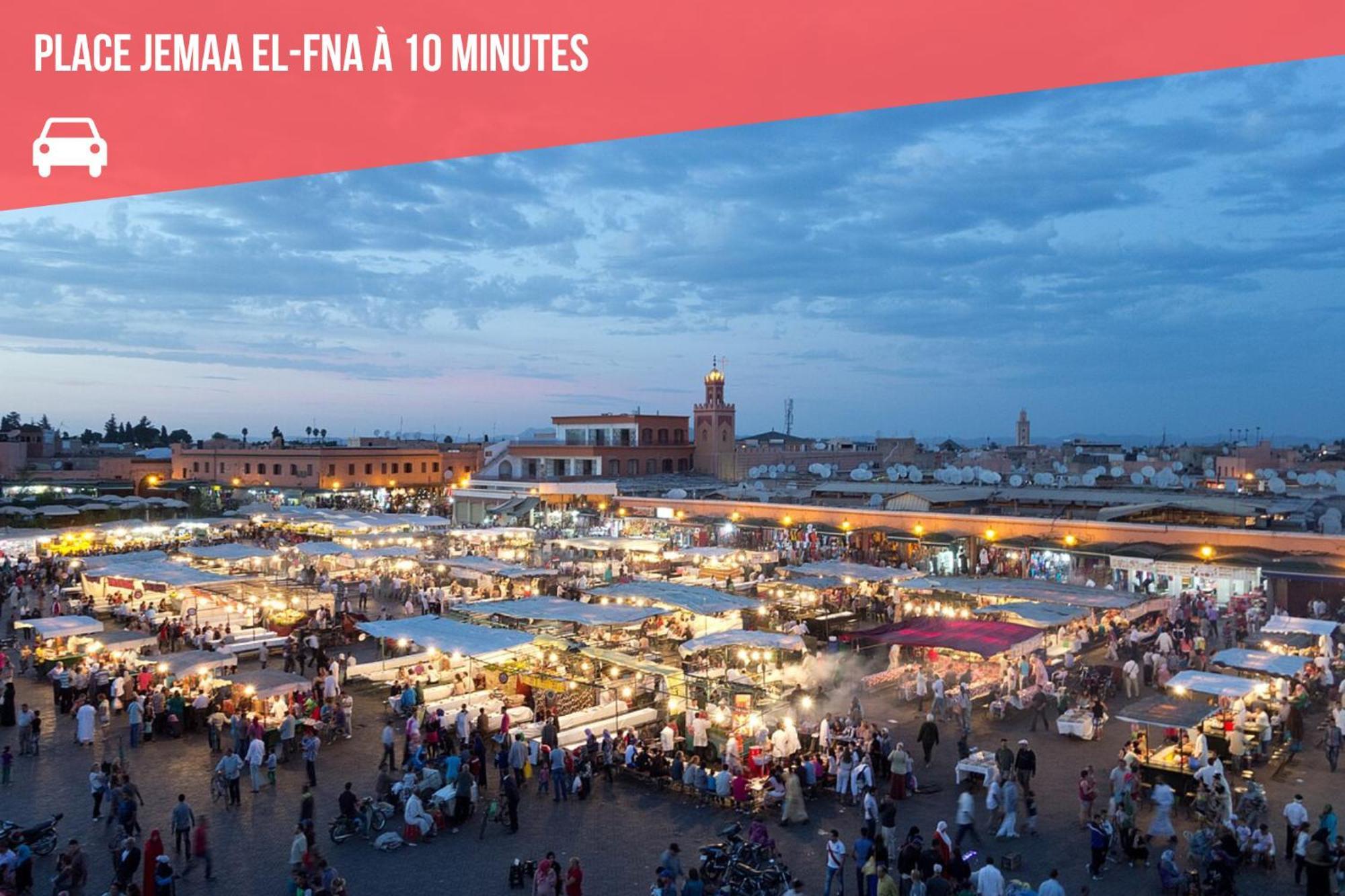 Mama Cosy - Clim, Wifi, Piscine En Centre Appartement Marrakesh