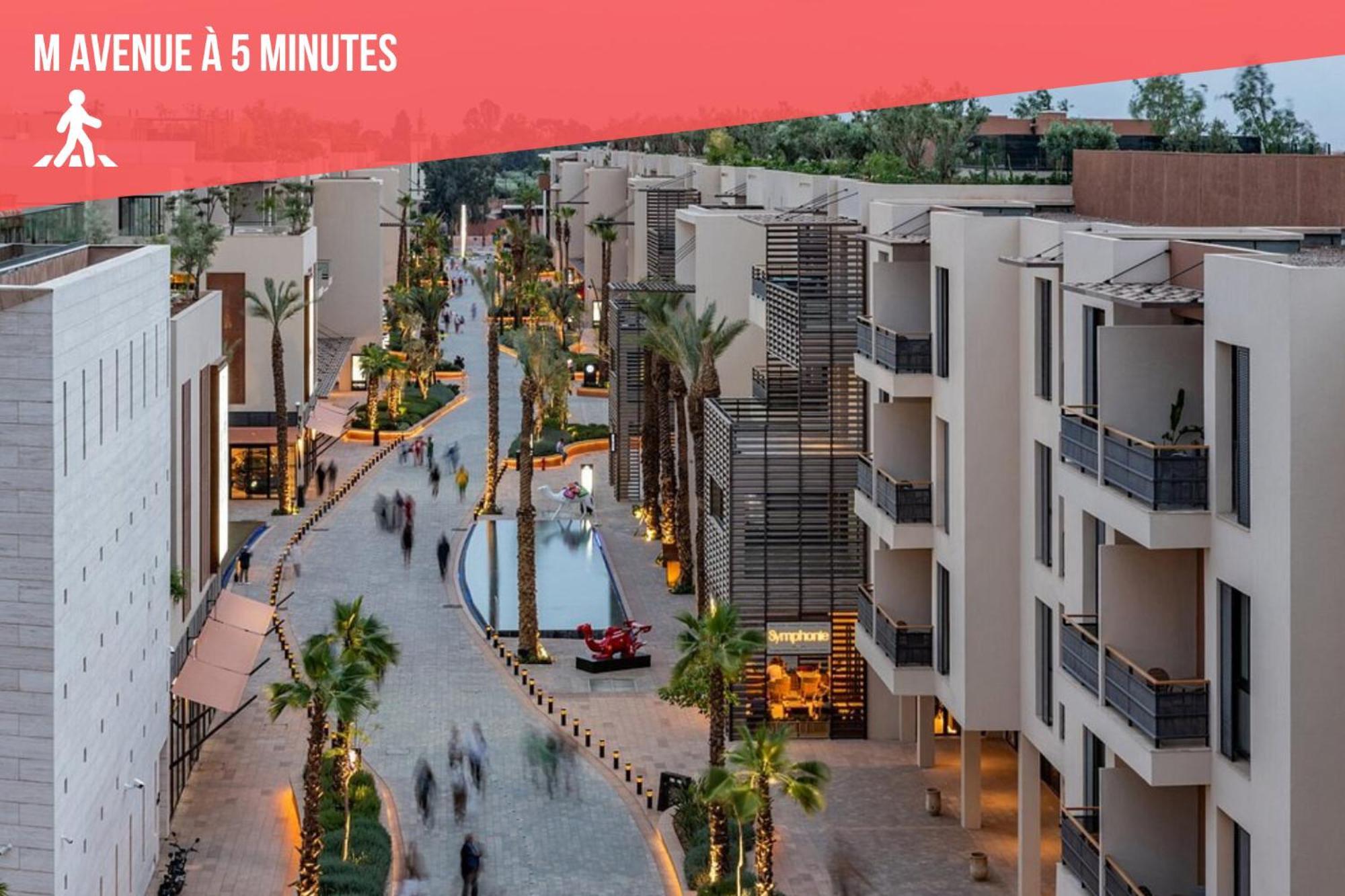 Appartement Mama Cosy - Clim, Wifi, Piscine En Centre Marrakesh