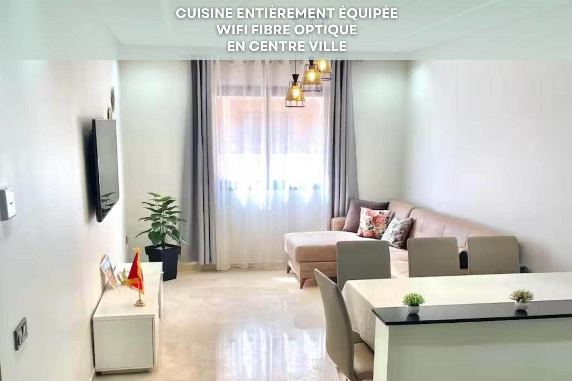 Appartement Mama Cosy - Clim, Wifi, Piscine En Centre Marrakesh