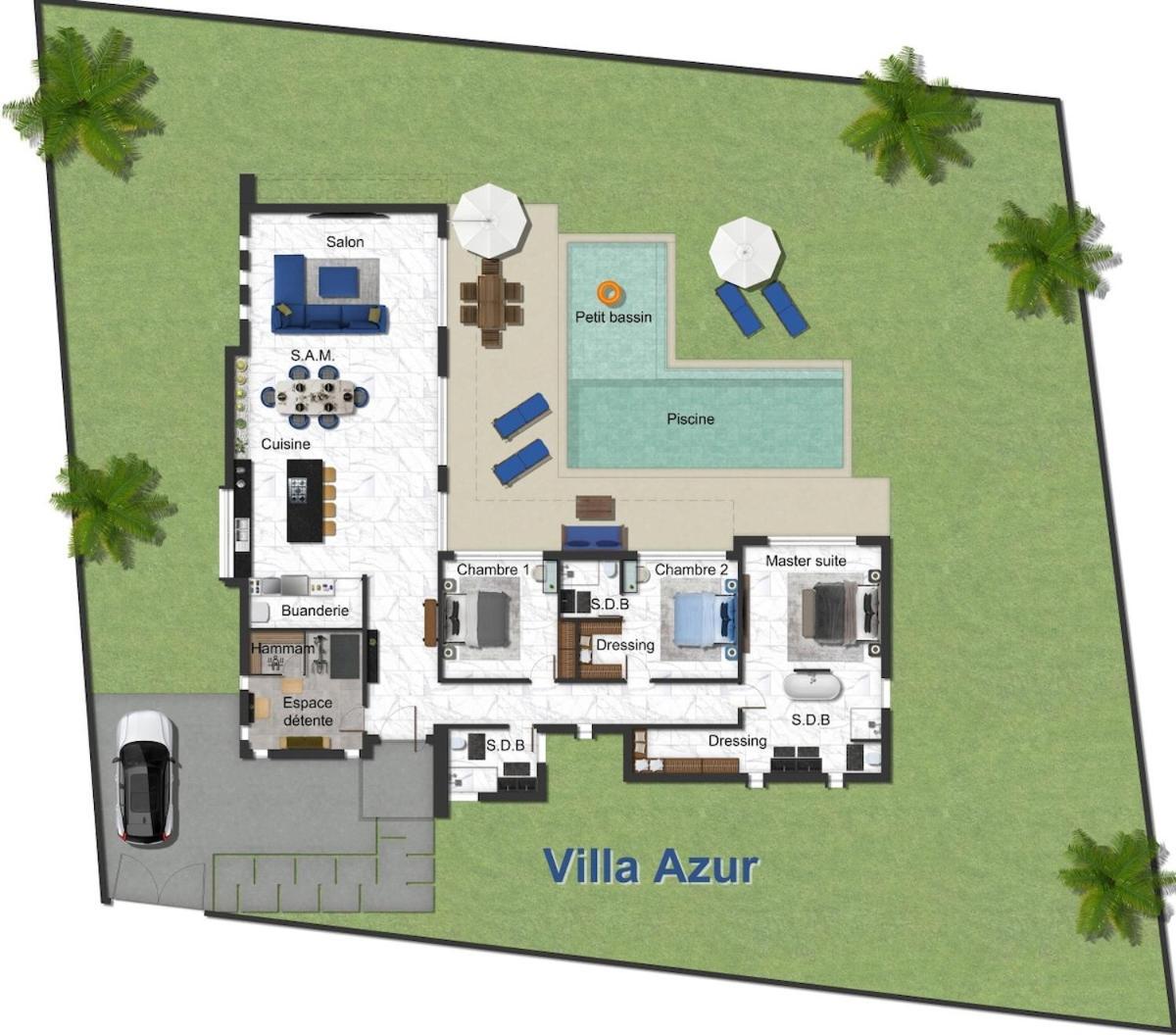 Azur - Wifi, Piscine Chauffee, Sans Vis-a-vis * Marrakesh
