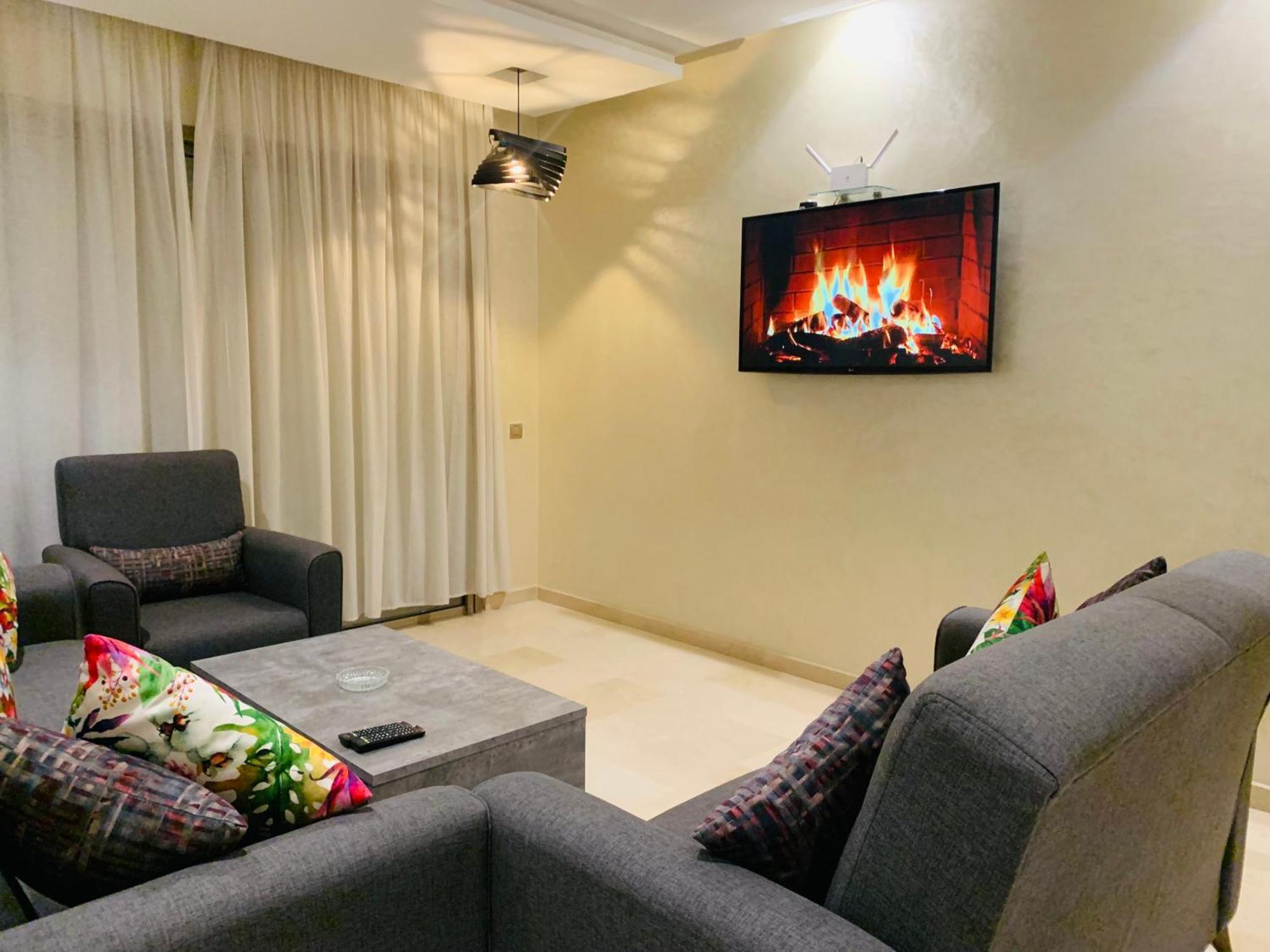 Spacieux Prestigia Saphir 3 Juste Pour Familles Apartamento Marrakesh