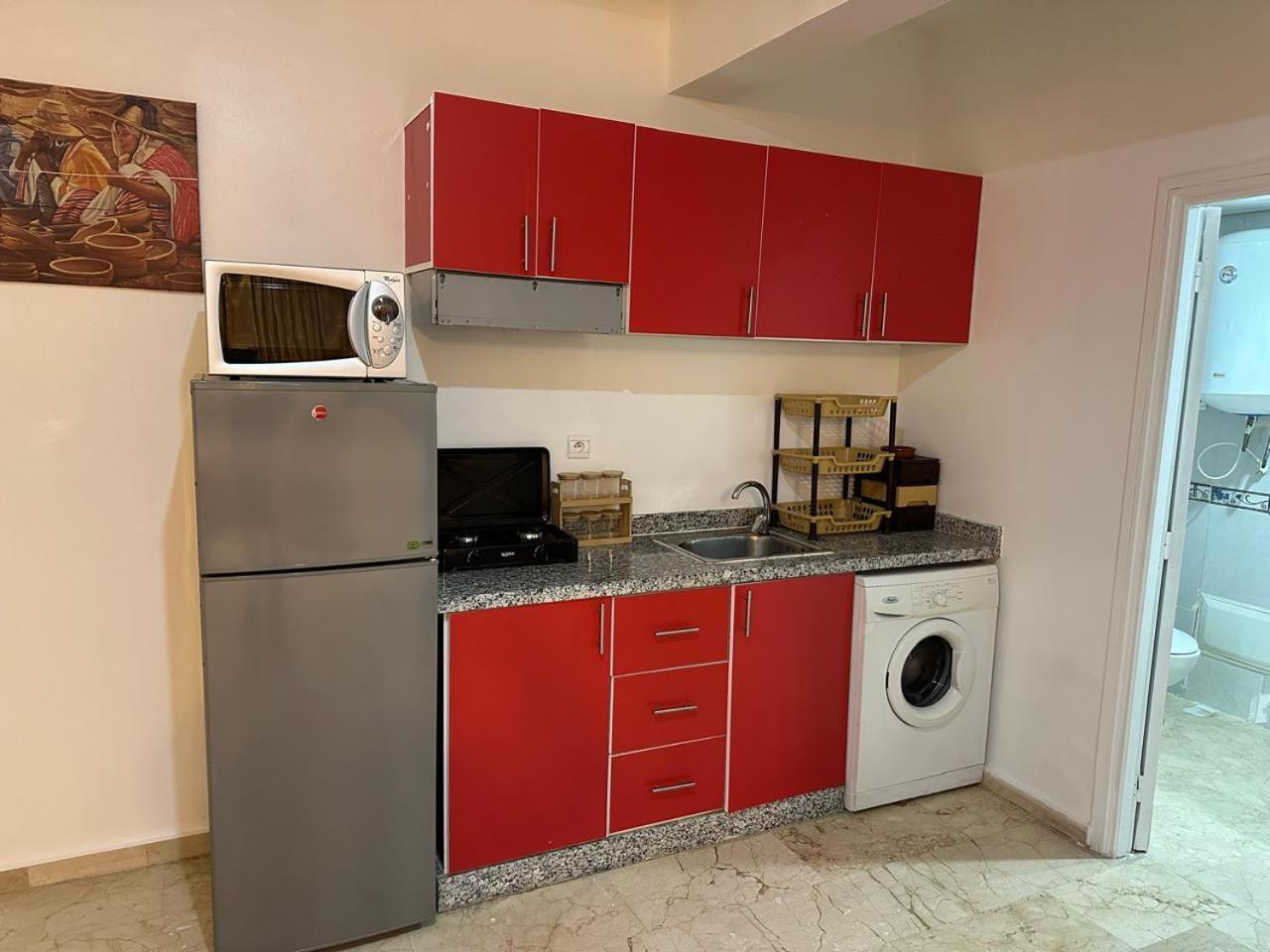 Le Chaleureux Avec Balcon 8 Face Gare Ctm Hivernage Appartamento Marrakesh