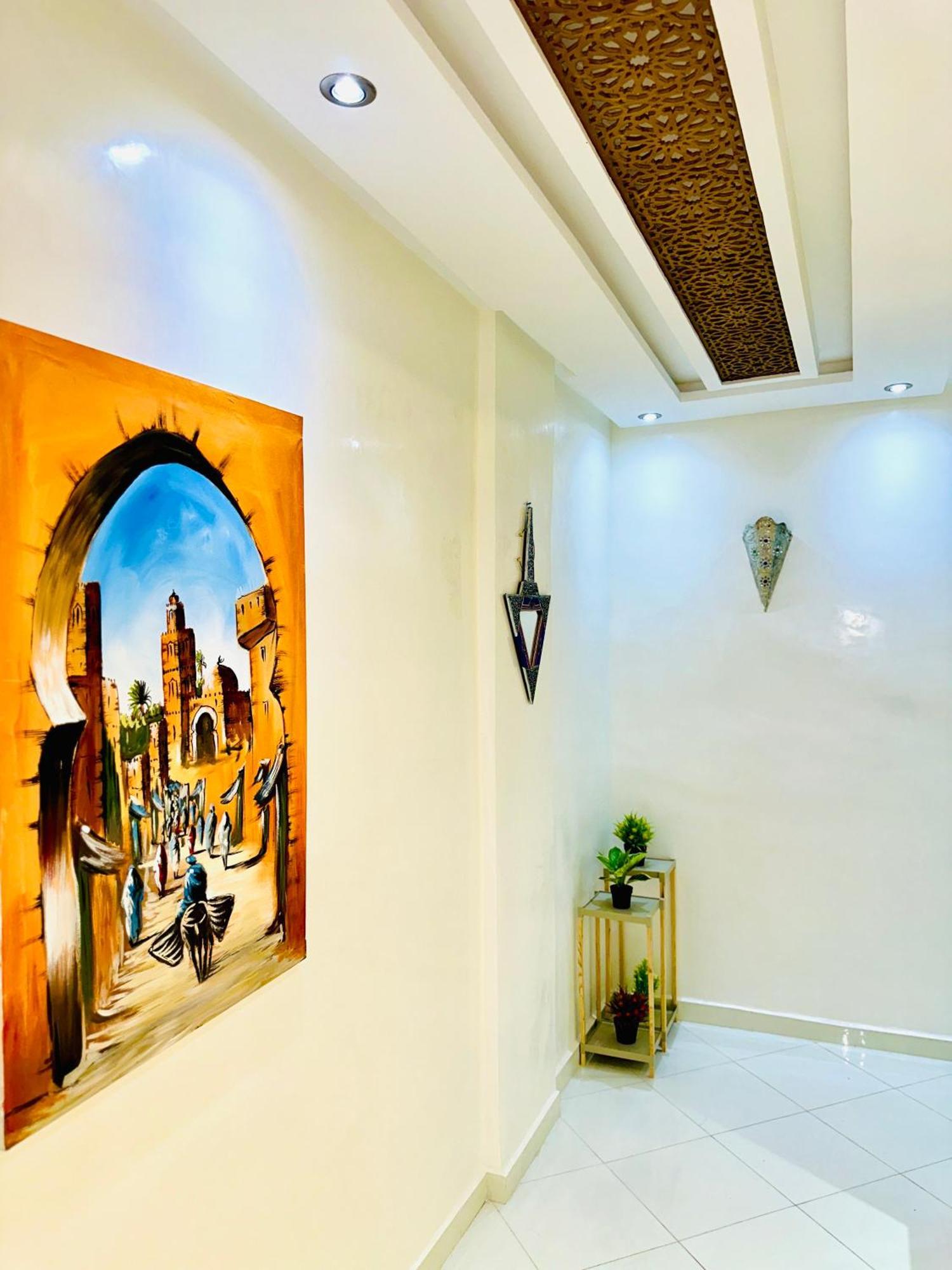 Appartamento F3 De Luxe A Gueliz - 5 Min De La Gare - Piscine, Wifi, Parking Au Coeur De Marrakech *