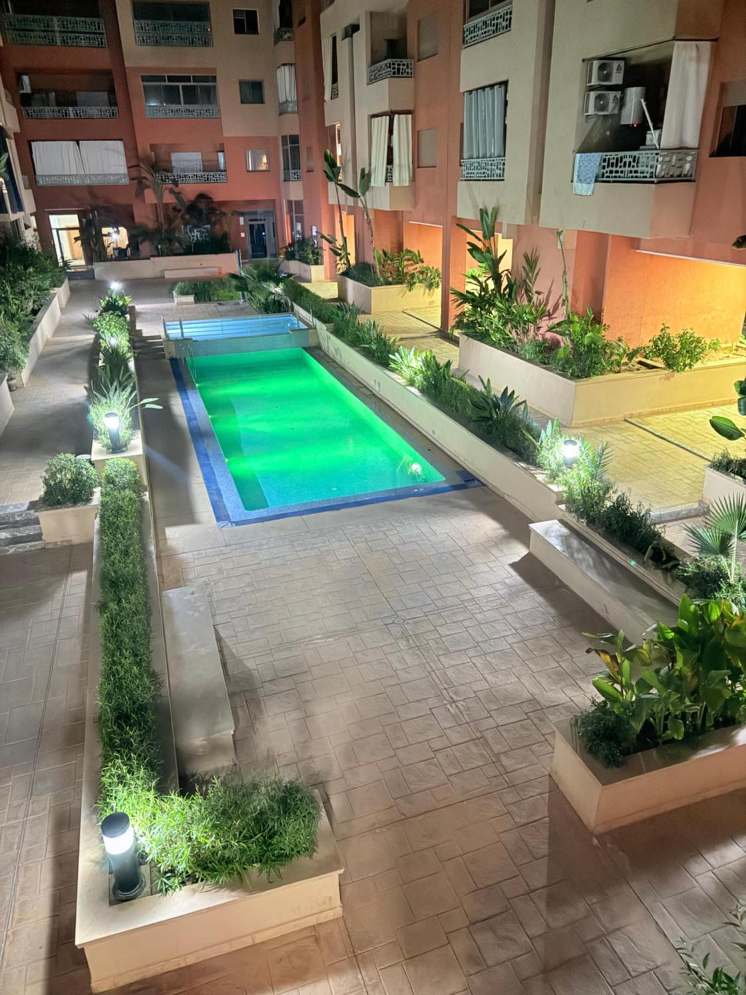 Saphir Vus Piscine Adapte Au Famille Appartement Marrakesh