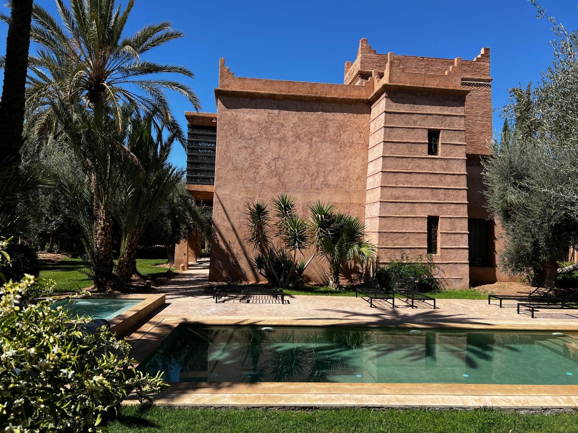Villa Kasbah De Luxe, Piscine Et Jacuzzi Chauffes, Jardin Tropical