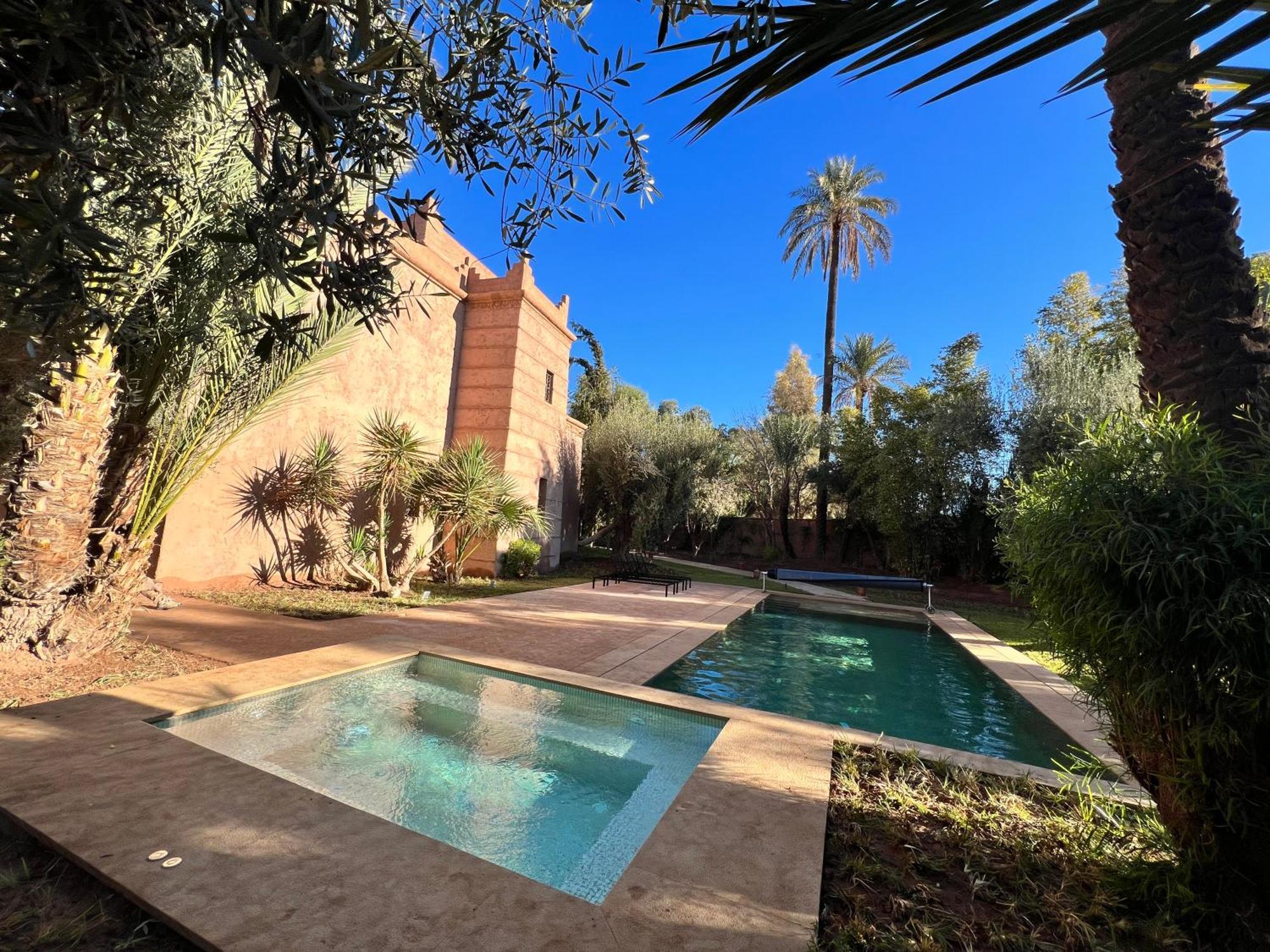 Kasbah De Luxe, Piscine Et Jacuzzi Chauffes, Jardin Tropical