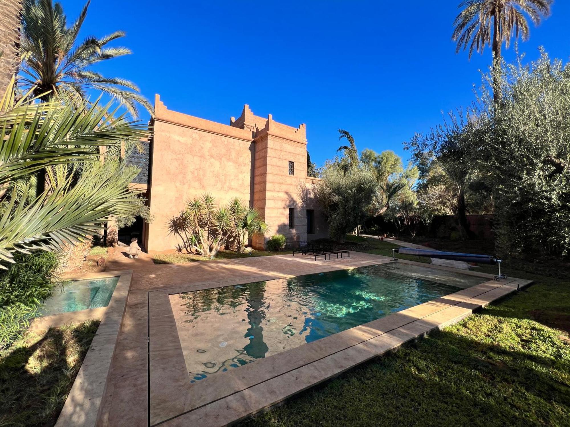 Kasbah De Luxe, Piscine Et Jacuzzi Chauffes, Jardin Tropical Villa