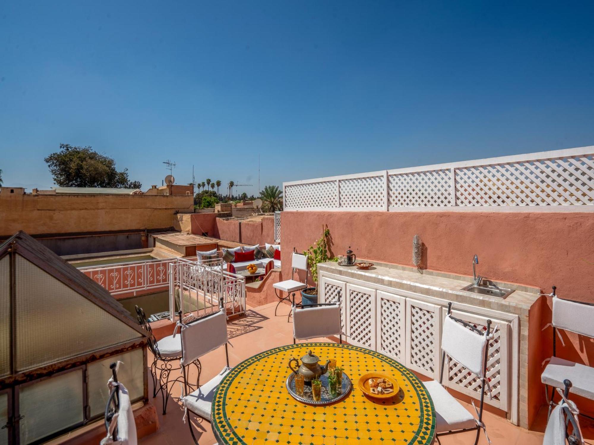 Vakantiehuis Dar Makhzne-location Exclusive Du Entier 4 & Terrasse Marrakesh