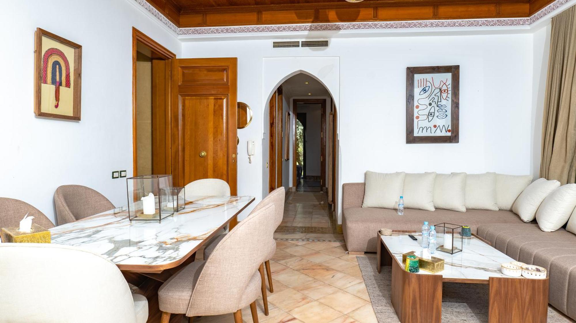 Apartamento Serenity In La Palmeraie 2br Marrakesh