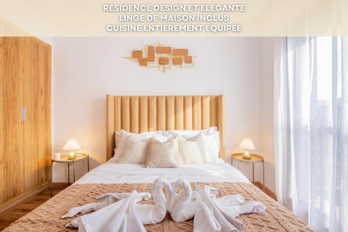Livia Cosy - Clim, Wifi, Jardin A 10min De L'aeroport Appartement