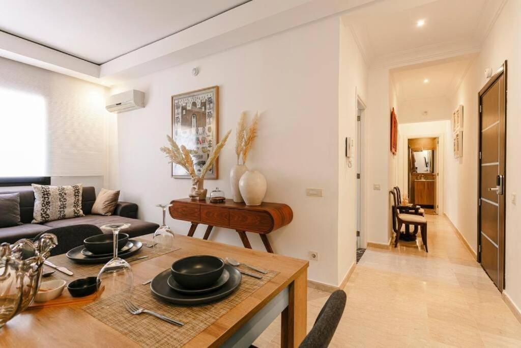 Sculpted Serenity - 2br Marrakech Center Gueliz Appartement Marrakesh