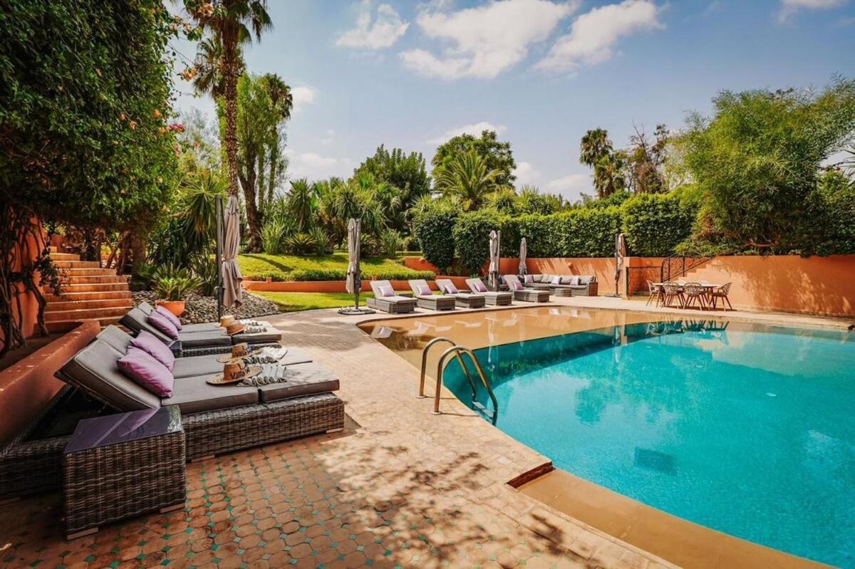 Park Villa, 8 Suites, Pool, 10mn From Gueliz Marrakesh