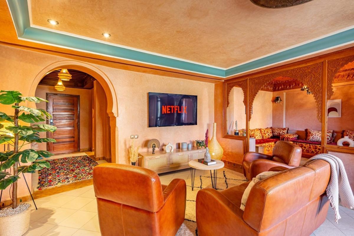 Appartamento Magnifique 170m A L'hivernage Avec Piscine Marrakesh