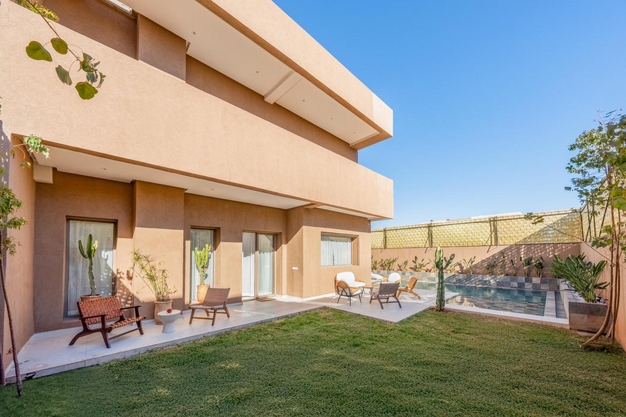 Dar Yas, A 20min Du Centre Avec Piscine Chauffee, Cuisiniere, Chauffeur, Air Hockey, Ping-pong & Jeux De Societe Marrakesh