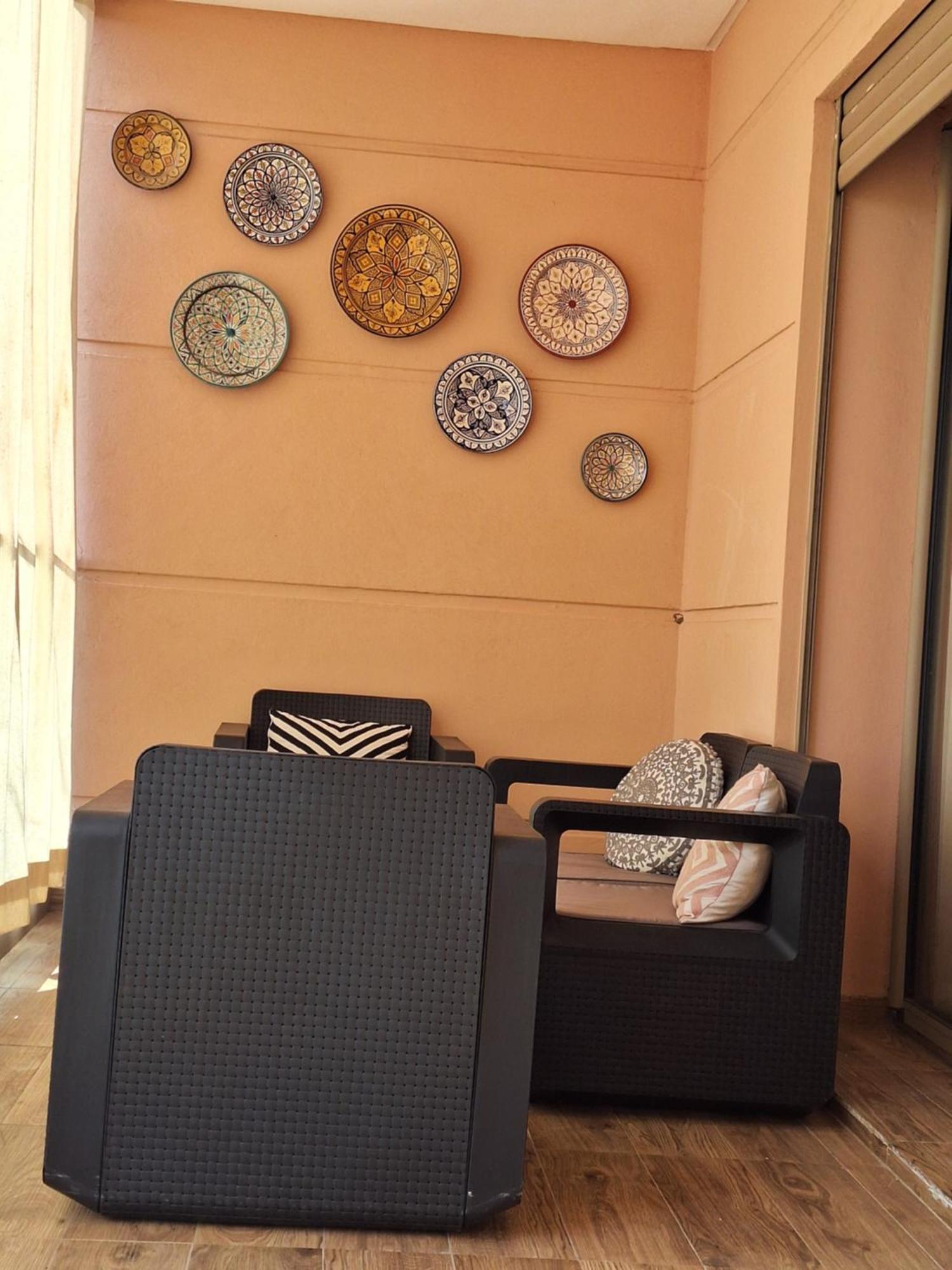 Bel A Marrakech Dans La Pearl Garden Avec Piscine Situee Sur La Route De Casablanca Sa Grande Terrasse A Splendide Vue Sur La Et Les Montagnes De L'atlas A Quelques Minutes Du Centre Et Du Grand Stade De Marrakec Appartement Marrakesh