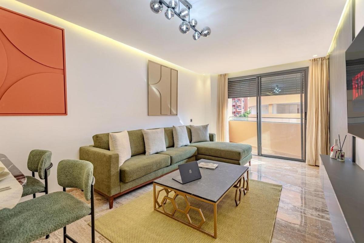 Appartement Large Elegant 2br In Gueliz