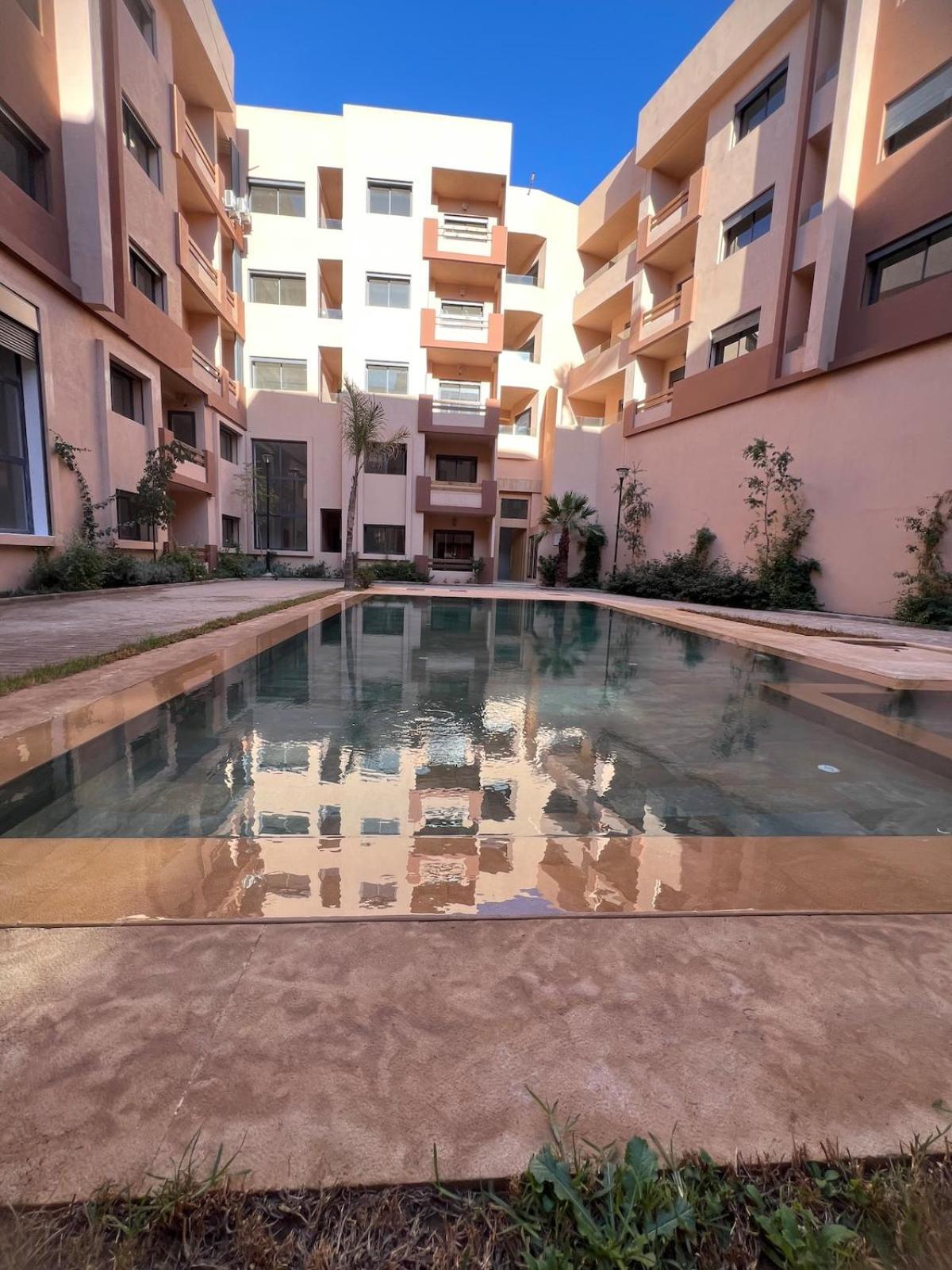 Cozy With Pool 5 Min From Gueliz Appartement Marrakesh