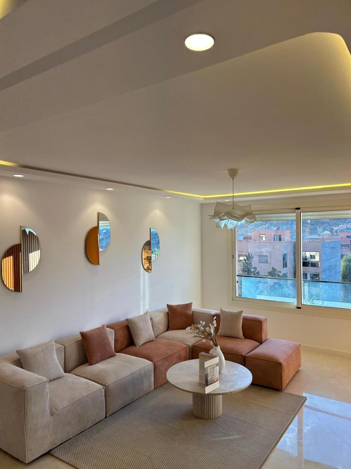 Les 3 Collines - Grand Appart Moderne A Gueliz Avec Vue Et Confort Premium * Marrakesh