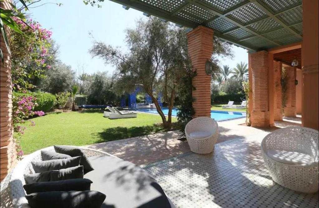 Luxury - Ac- 5br-11p- Palmeraie Marrakech Appartement