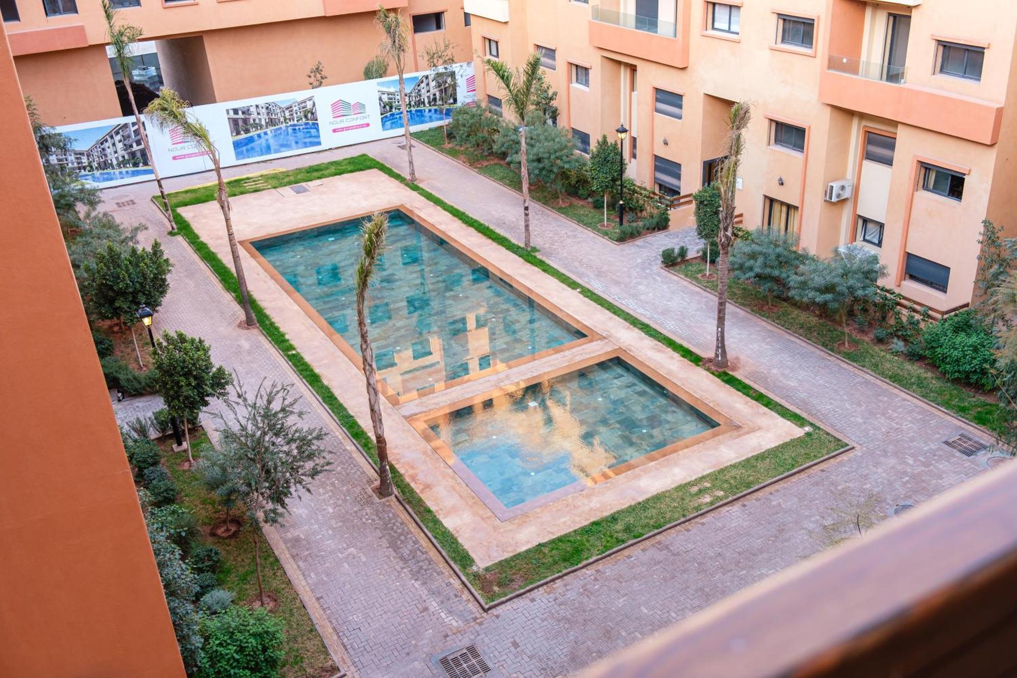 New 2 Min A M-avenue , Swimming Pool , Fibre Optique Wifi , Free Parking *