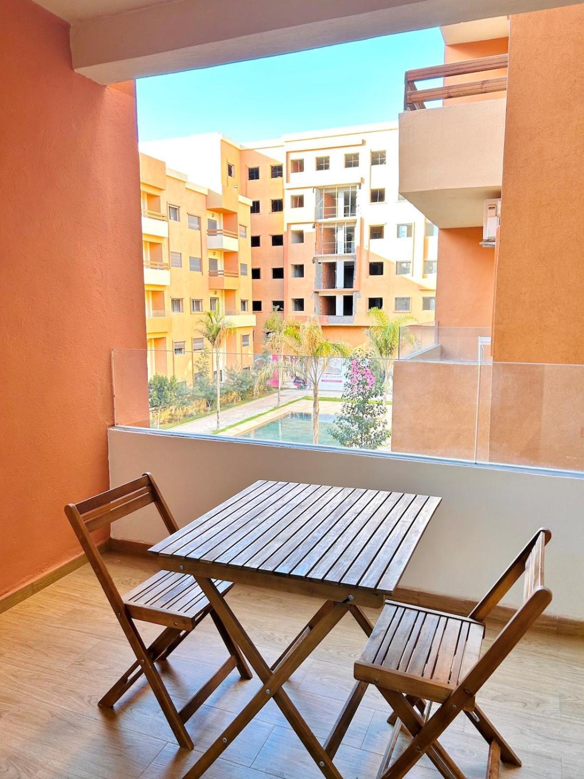 New 1br Proche M Avenue , Swimming Pool , Balcony & Parking *