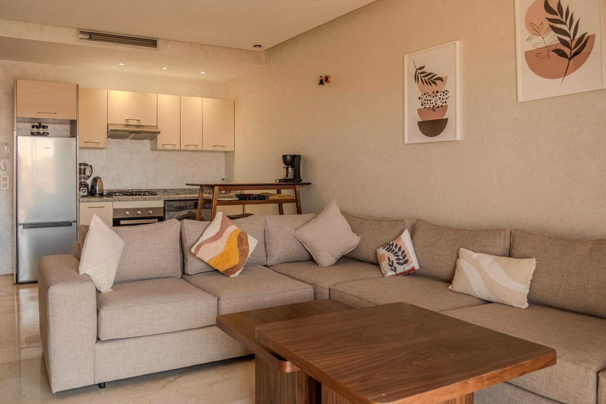 Haven At Pearl Garden Pool And View Appartement Marrakesh