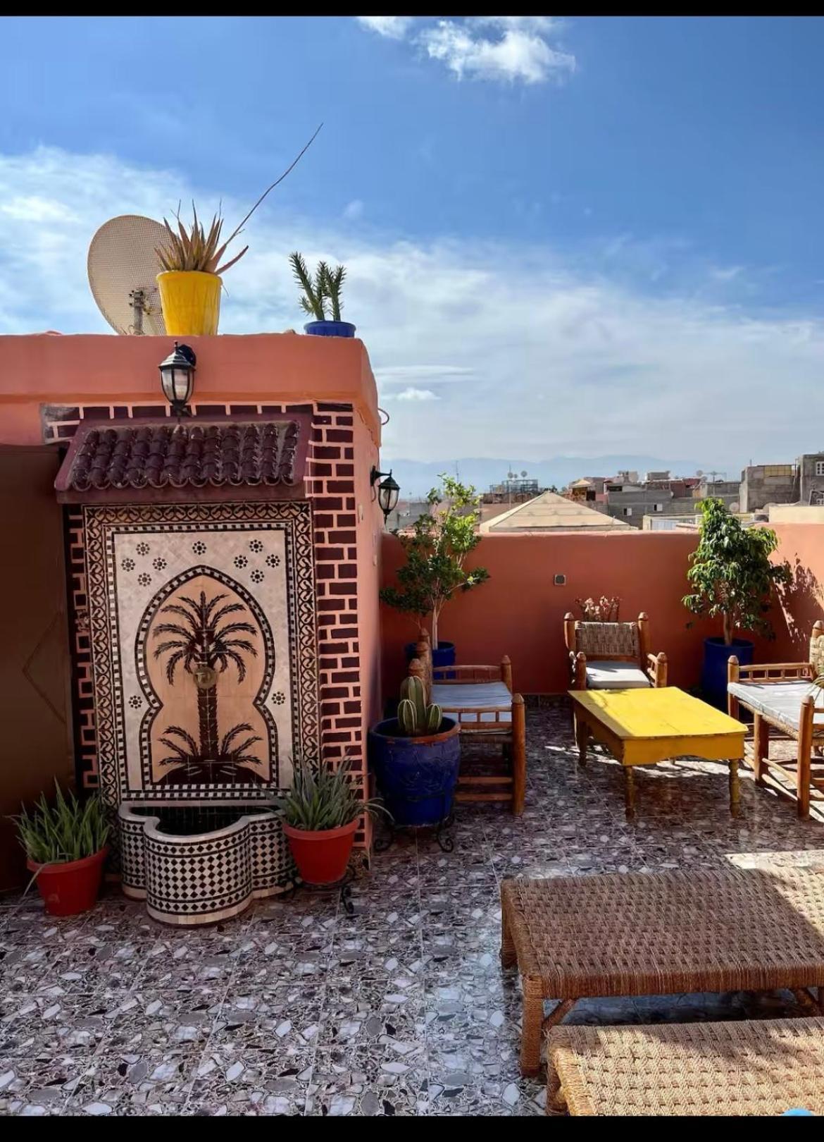 Terrace With Atlas View Riad *
