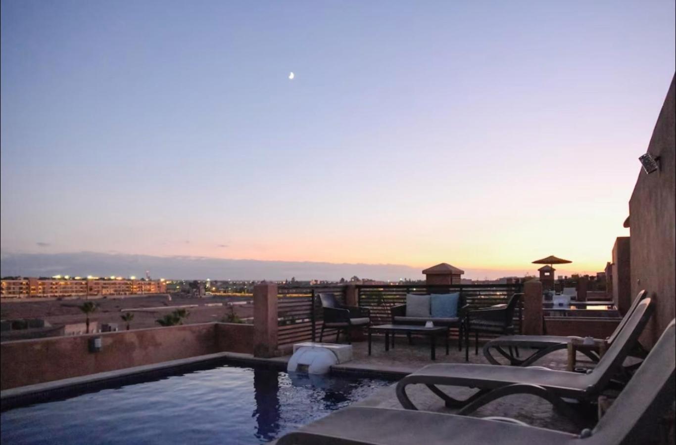 Appartement Chic & Modern In Center - Pool, Iptv & Comfort Marrakesh