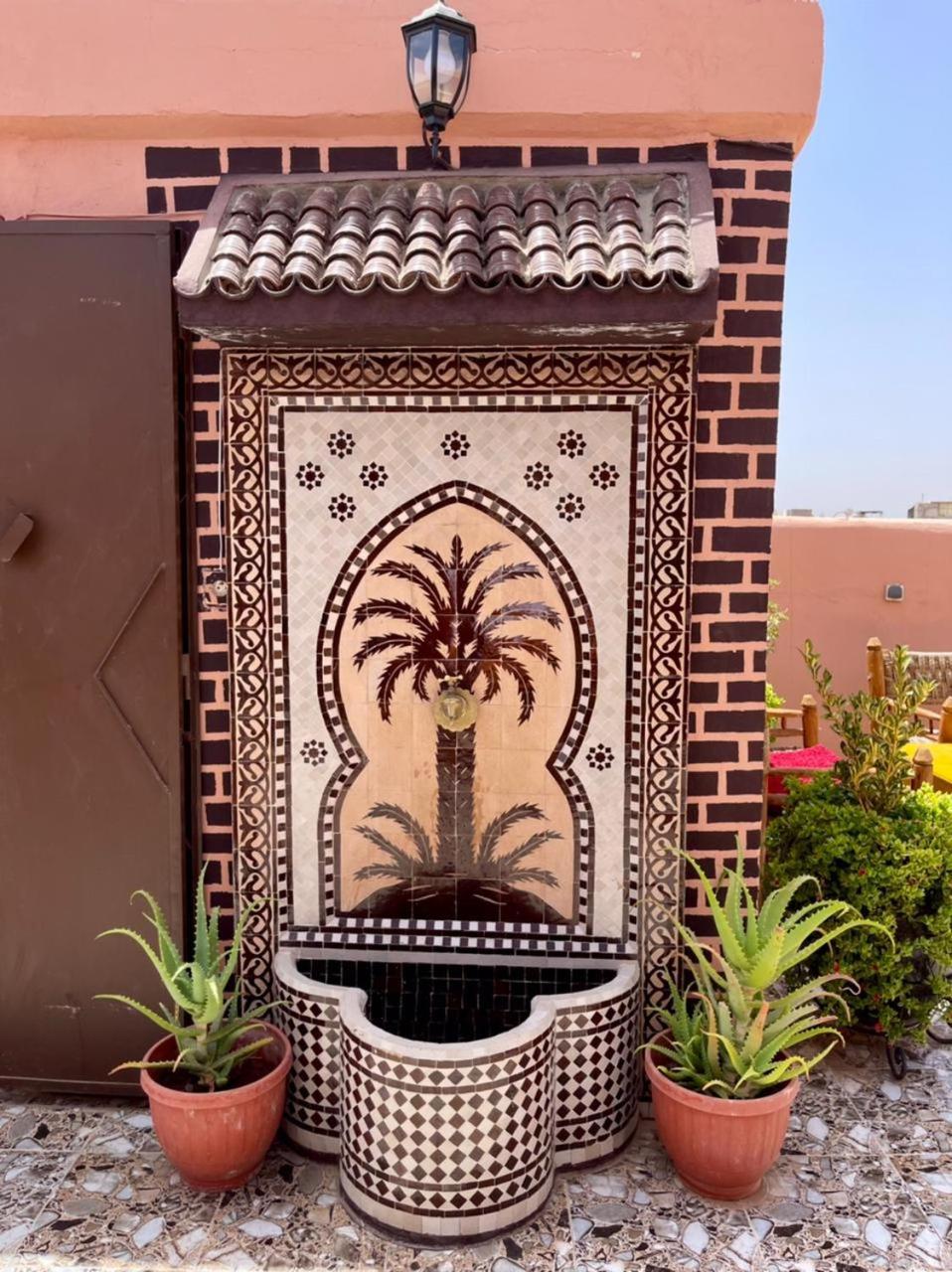 Terrace With Atlas View Riad Marrakesh