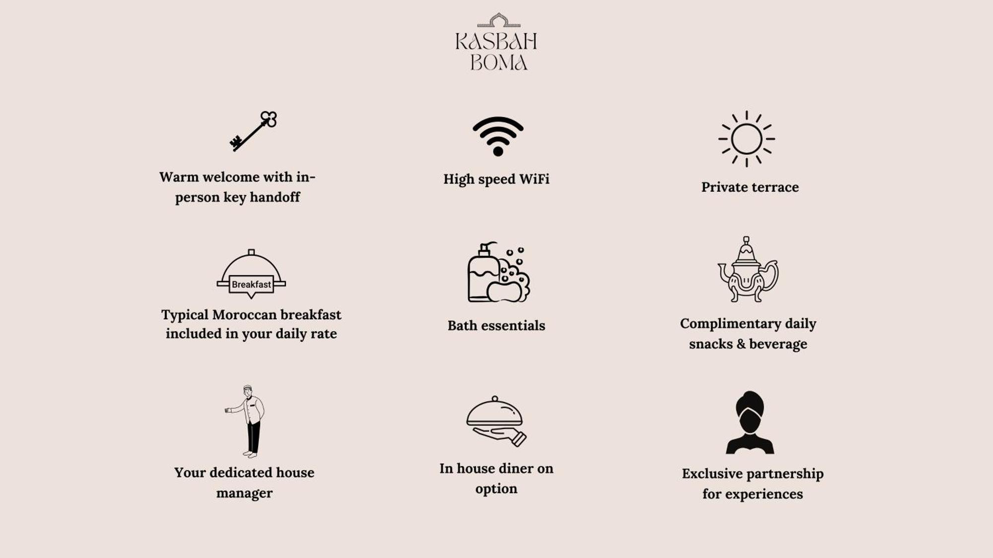 Gasthuis Privatif Avec Personnel Et Services Exclusifs - Kasbah Boma Marrakech I