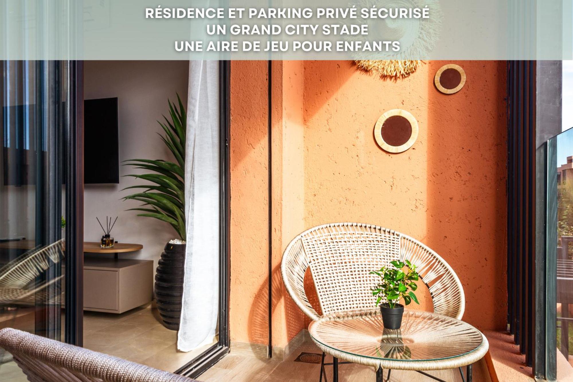 Livia Cosy - Clim, Wifi, Jardin A 10min De L'aeroport Marrakesh