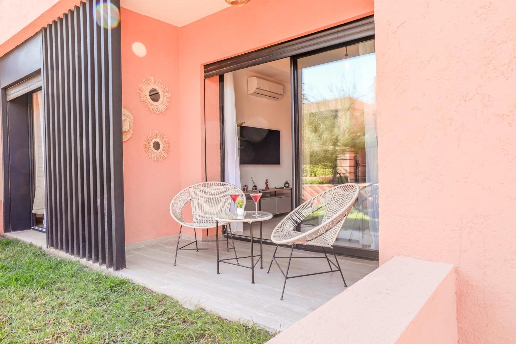 Lina Cosy - Clim, Wifi, Jardin A 10min De L'aeroport * Marrakesh