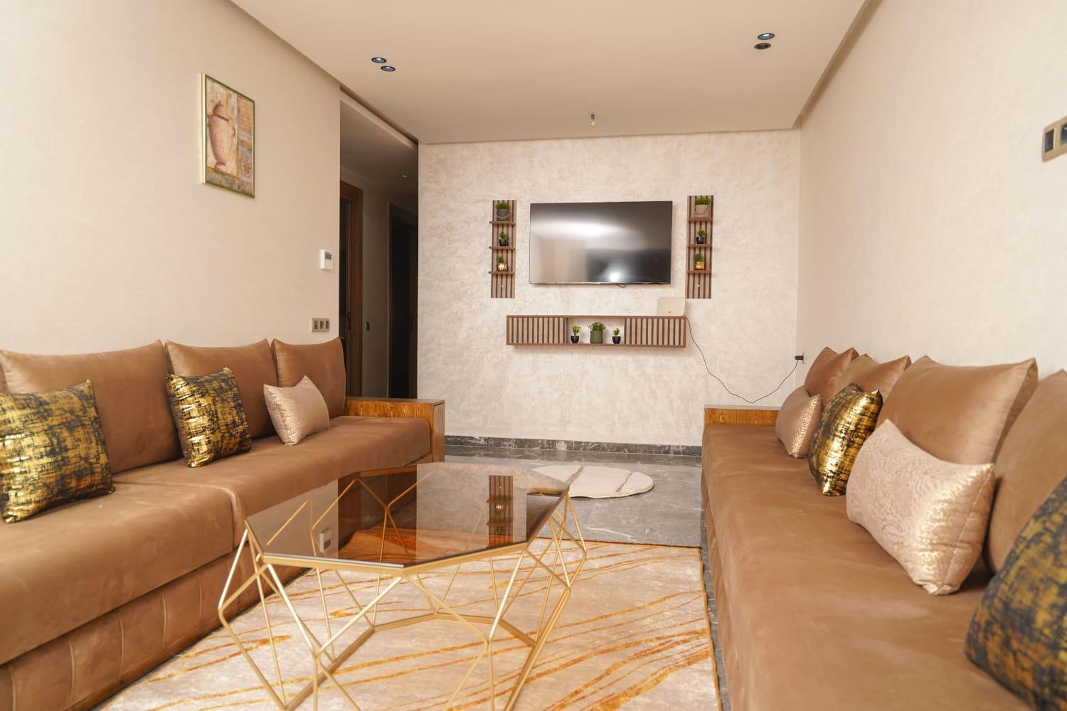 Appartement Yassine Bien Equipe A Marrakech