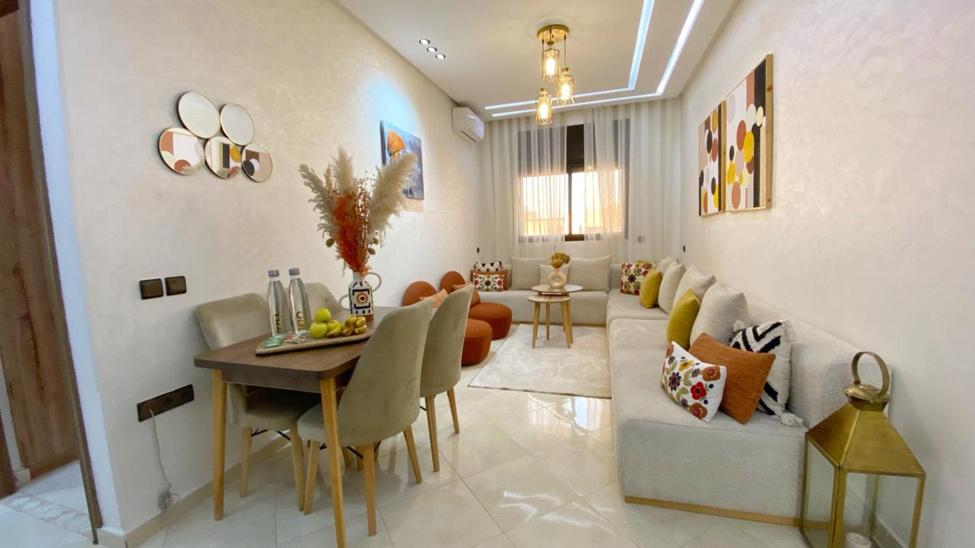 Luxueux 10minutes Au Centre Gueliz Appartement
