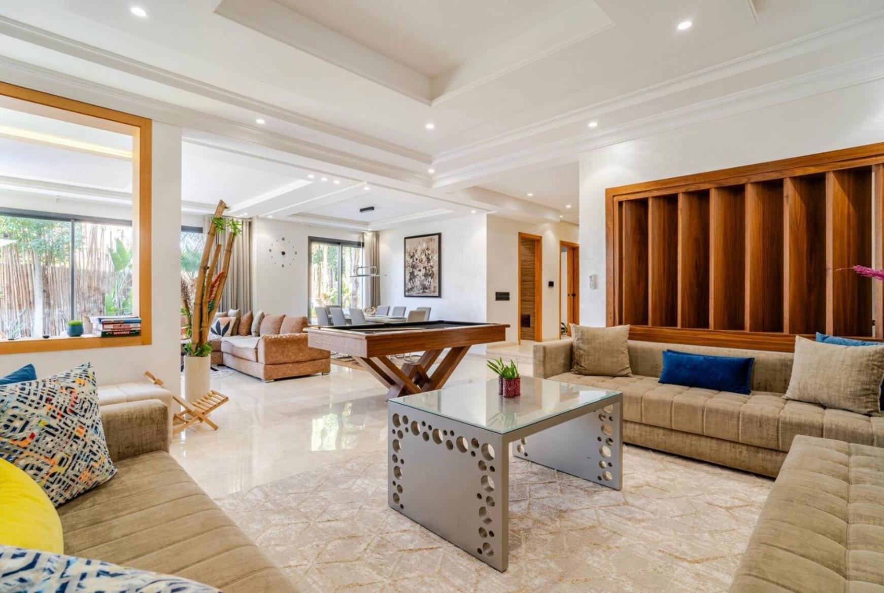 Villa Exotic Vip Family Only -service Chambre,billard,ping-pong,piscine Privee Chauffee Sur Demande