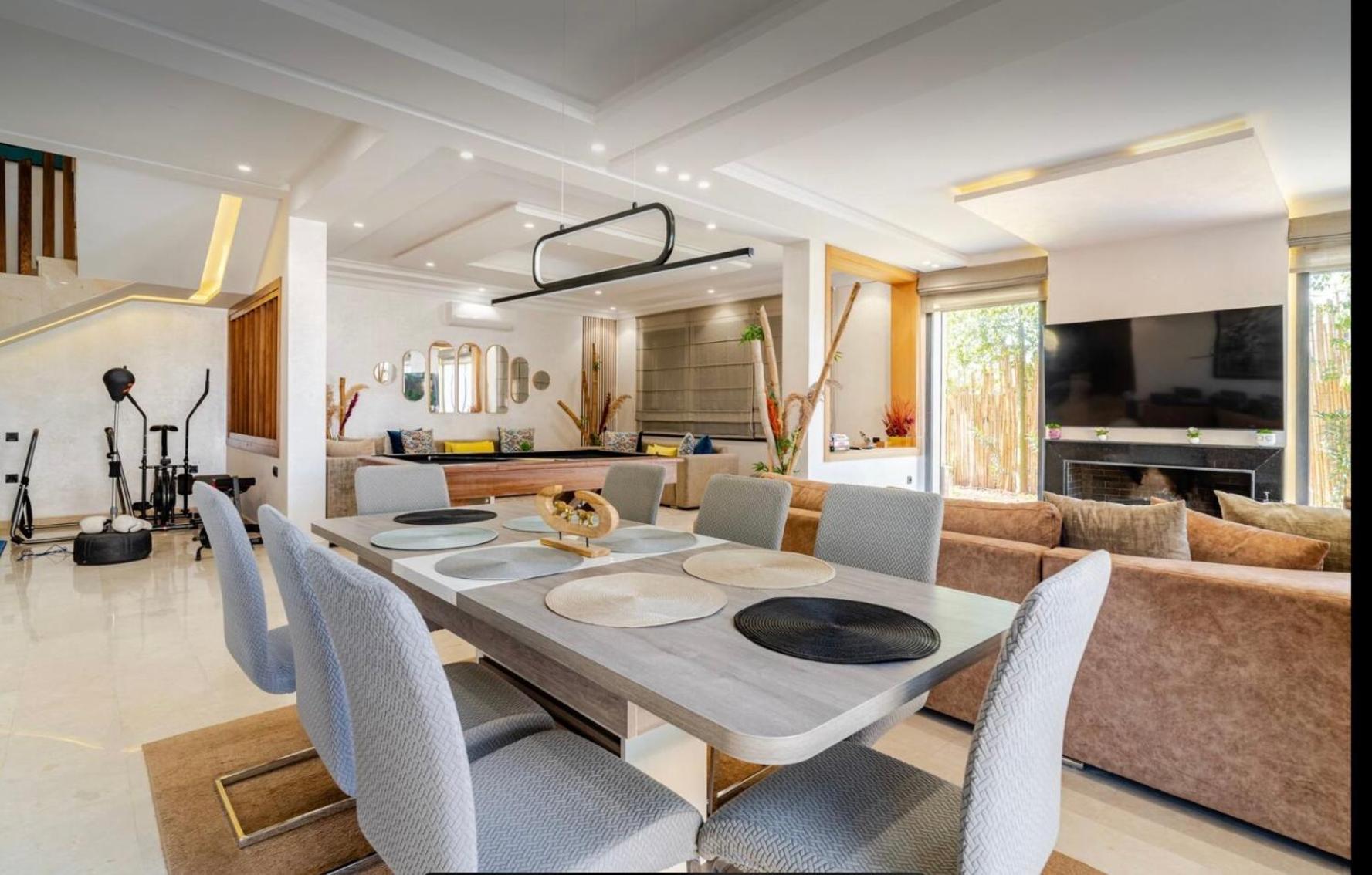 Villa Exotic Vip Family Only -service Chambre,billard,ping-pong,piscine Privee Chauffee Sur Demande